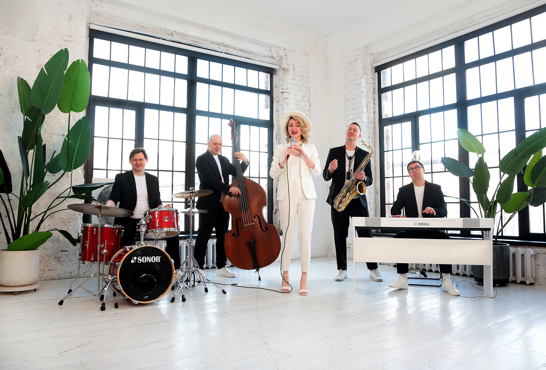 Джаз бенд Jazzplay.Выступление джазового коллектива Jazzplay.Джаз группа , джазовый коллектив.