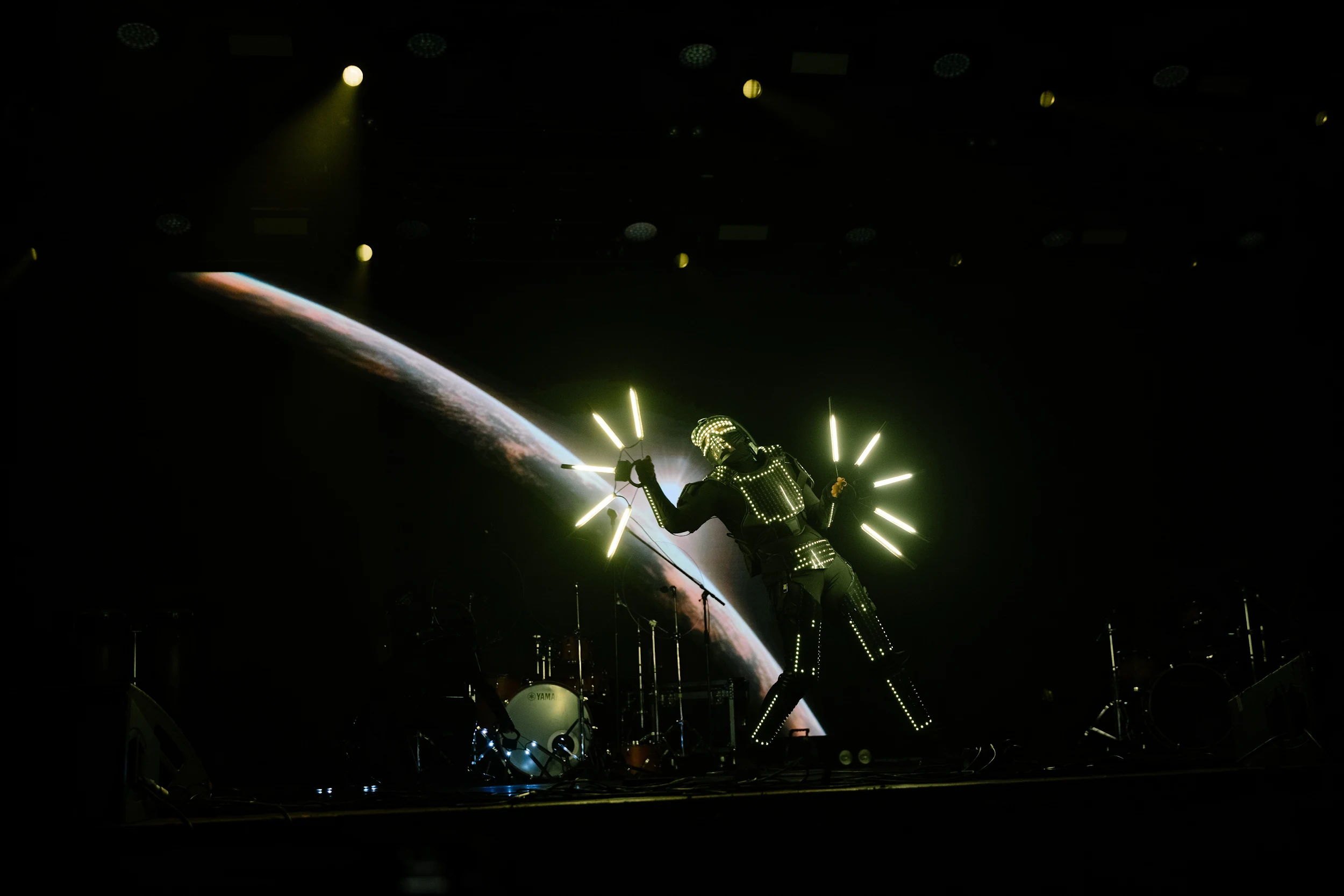 Пиксельное (световое) шоу Ханаби