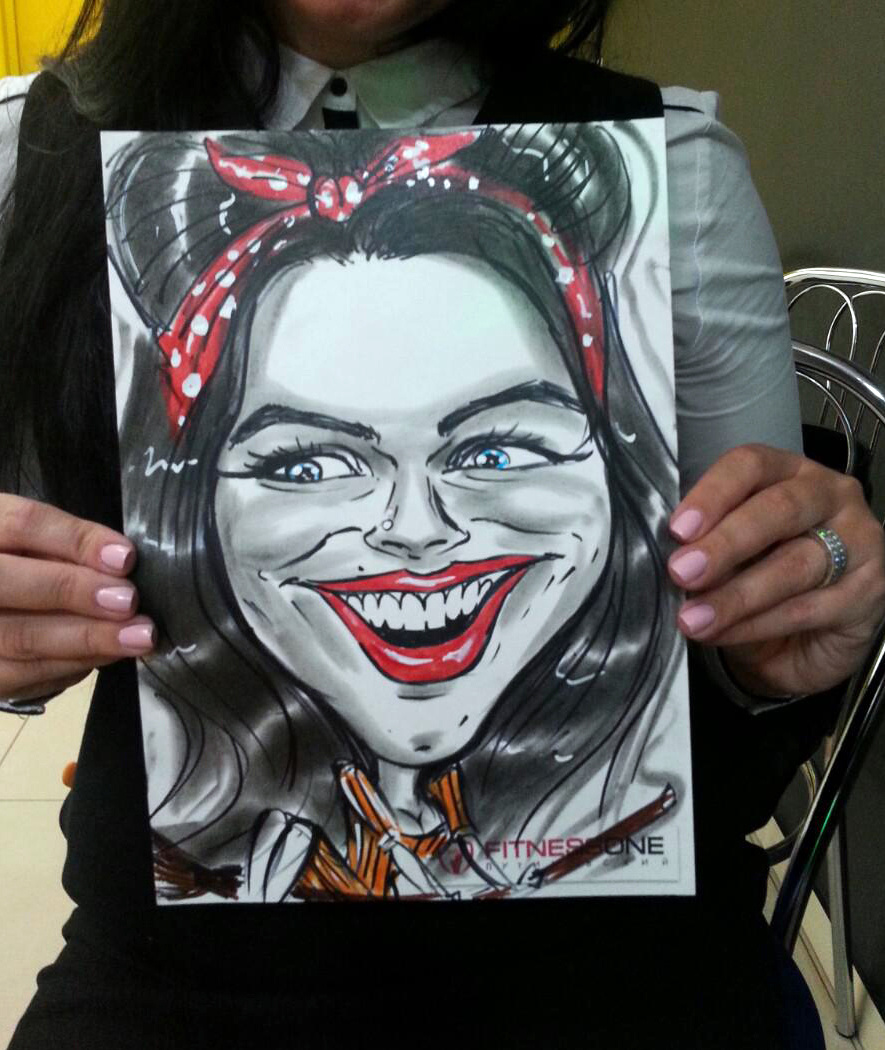 Художник-шаржист на новогодние корпоративы