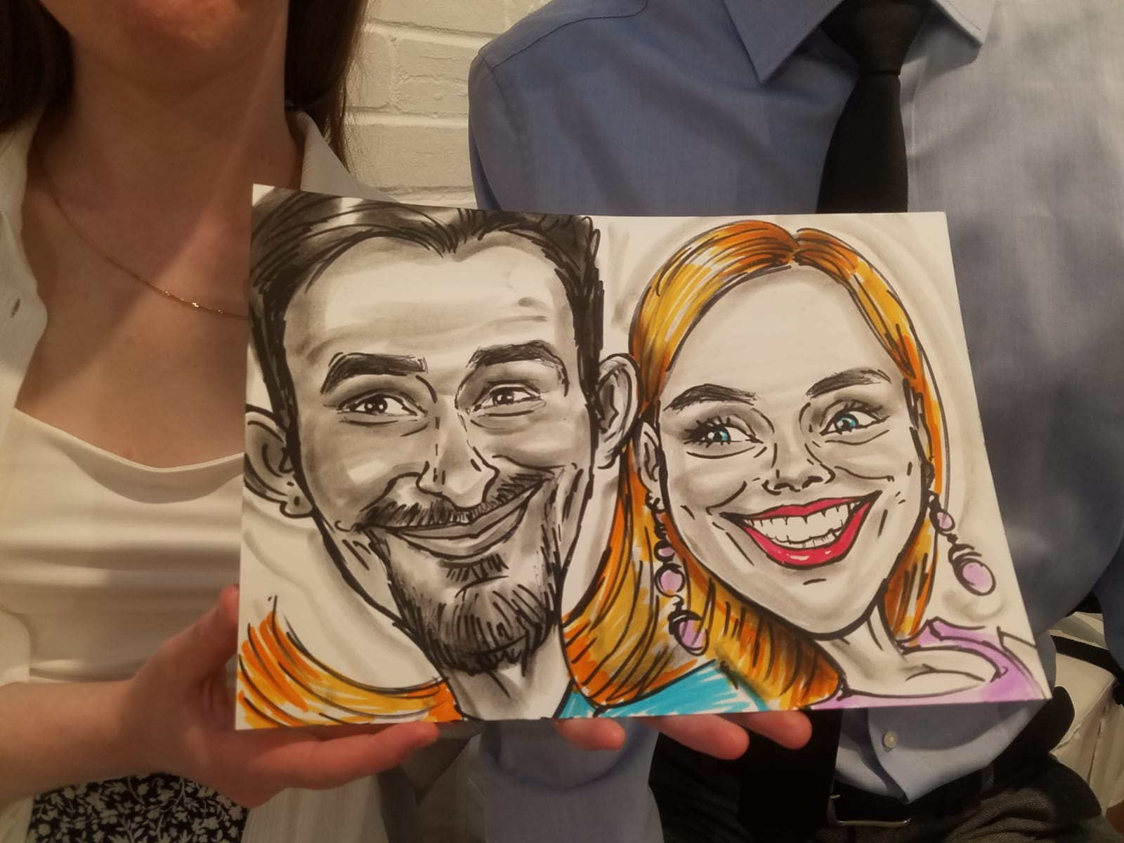 Художник-шаржист на новогодние корпоративы