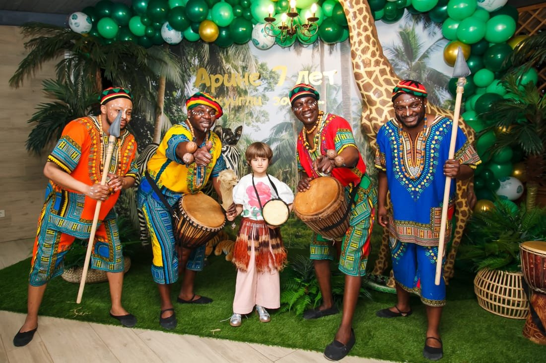 АФРИКАНСКОЕ шоу для детей и взрослых