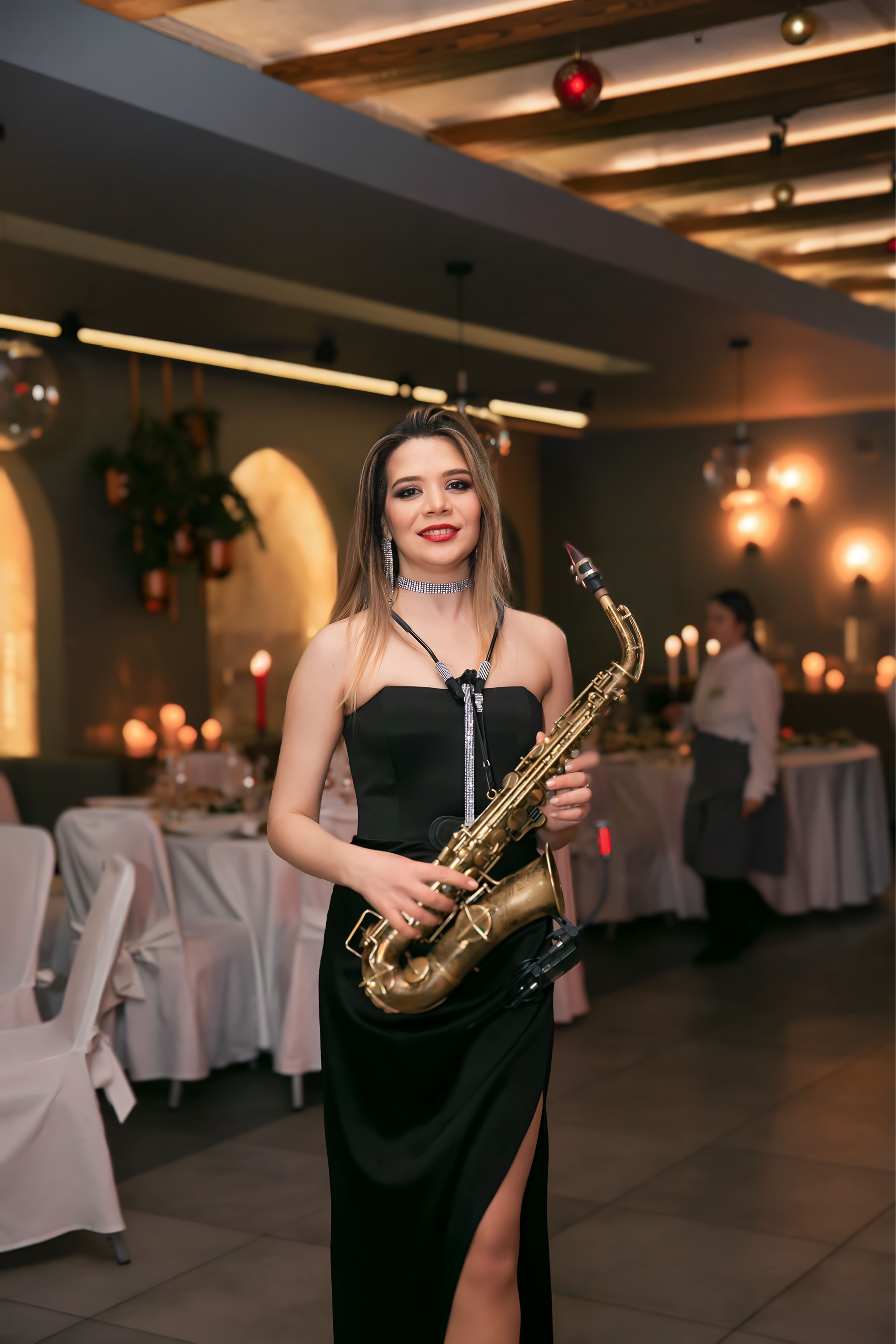 Саксофонистка на мероприятие Живая музыка Спб