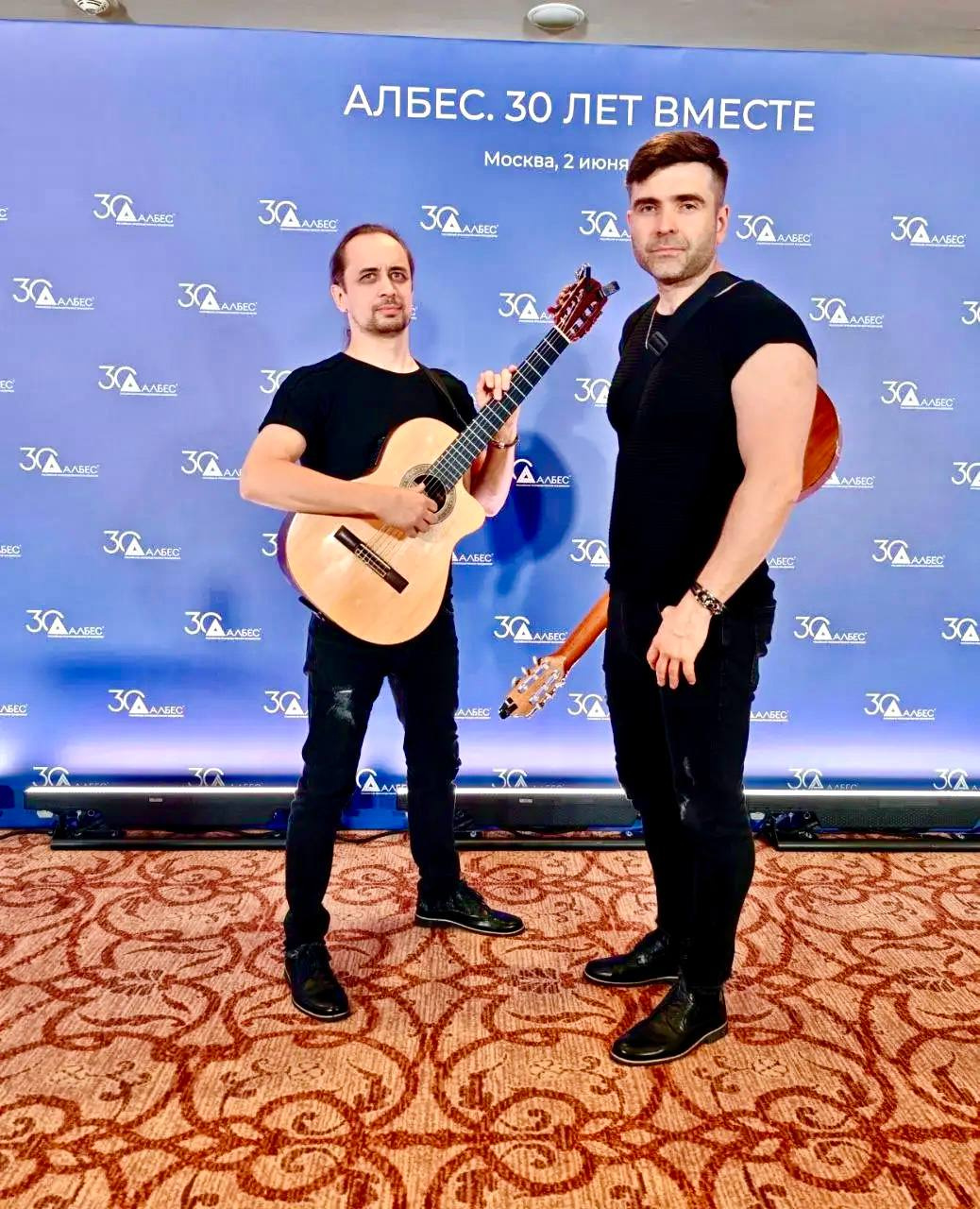 На выступлении