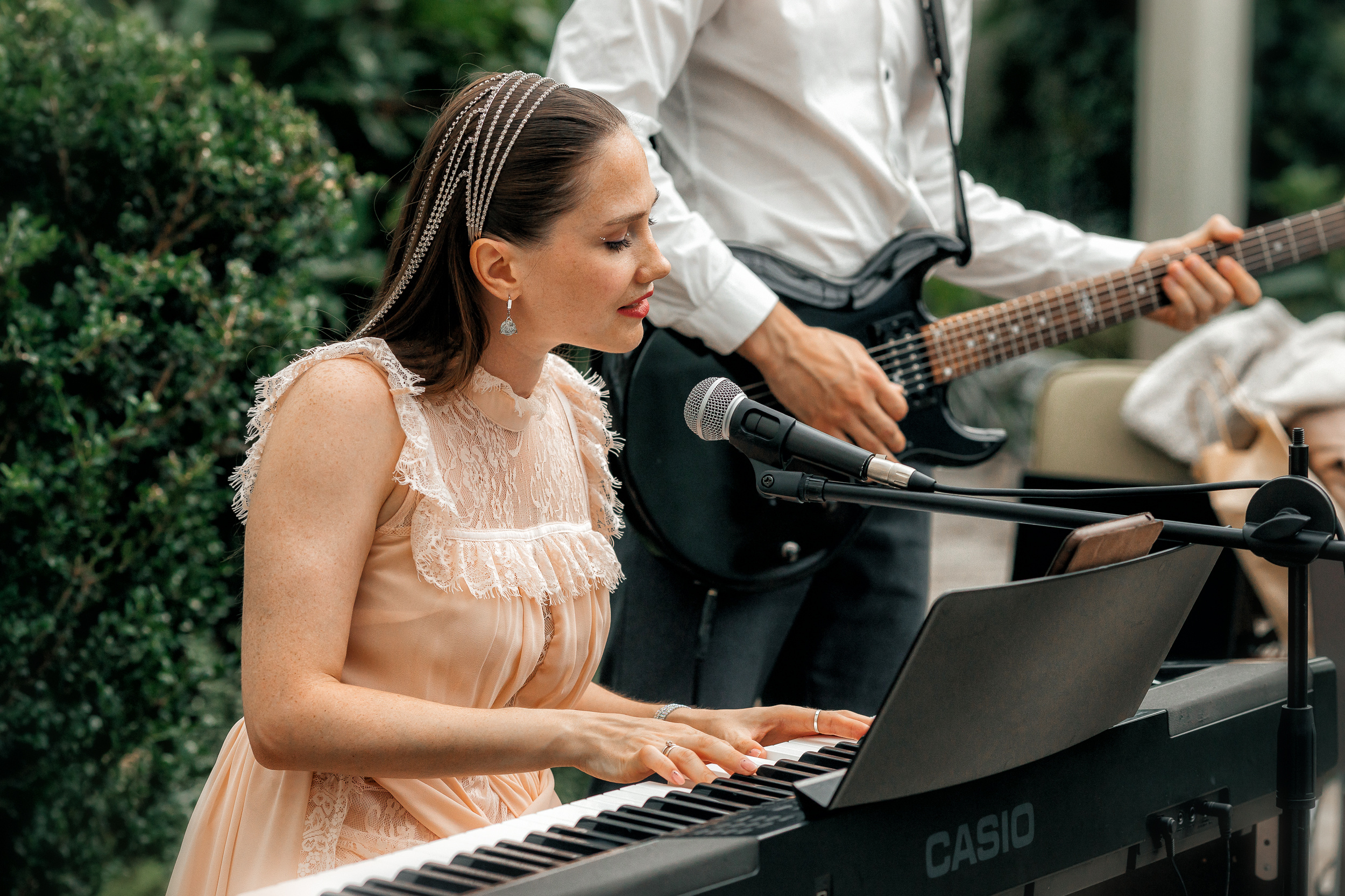 свадьба в ботаническом саду