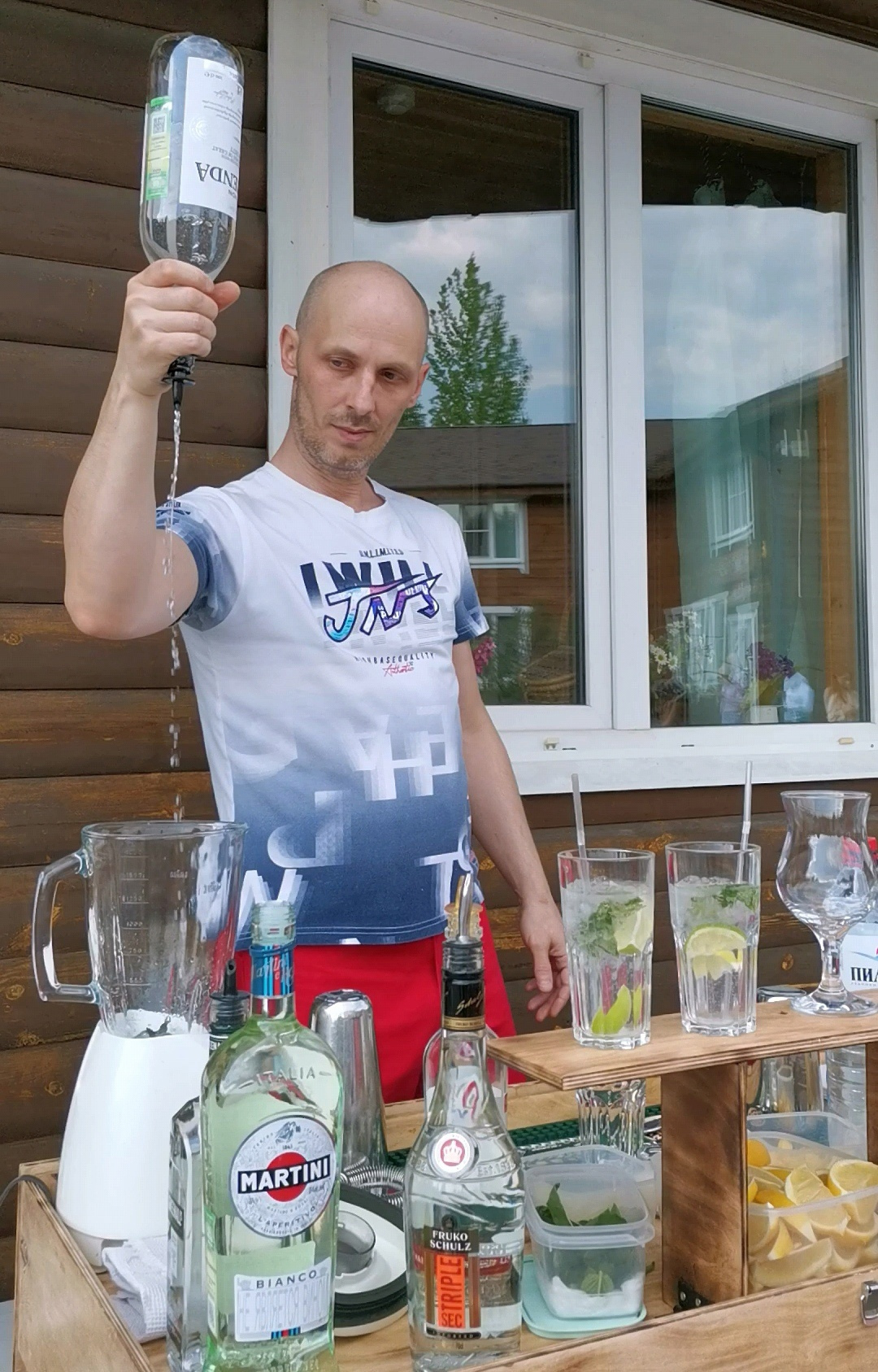 АЛЕКС Бармен шоу выездной бар