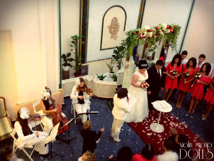 Свадьба с музыкантами Violin Group DOLLS