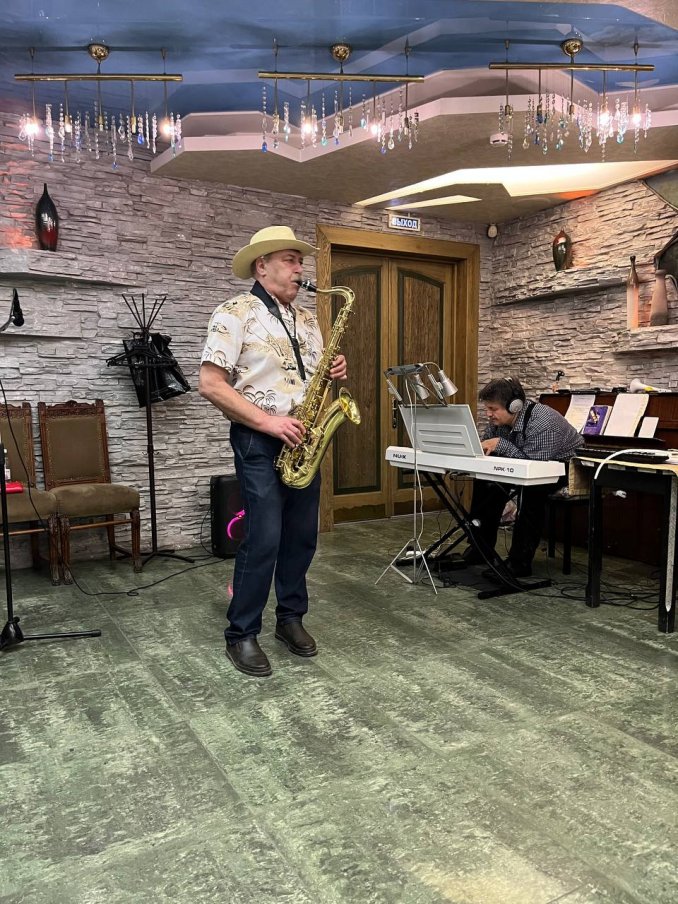 Выступление в каминном зале Дома Учёных