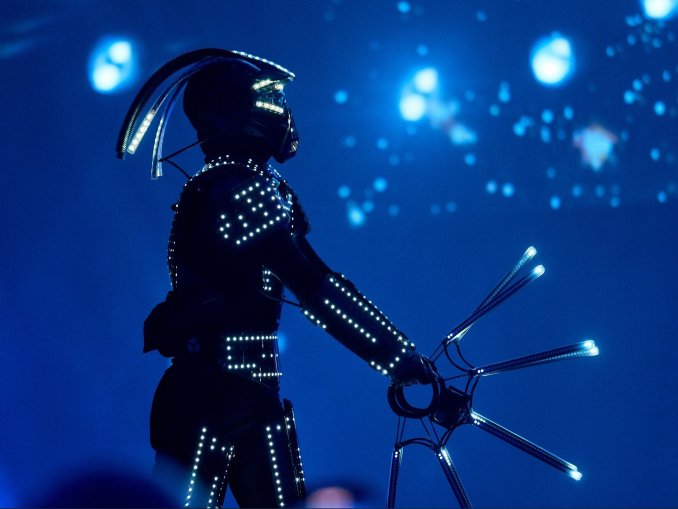 Пиксельное (световое) шоу Ханаби CosmoStars