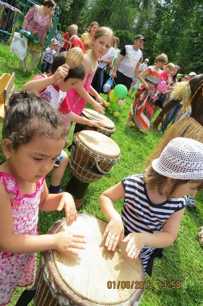 АФРИКАНСКОЕ шоу для детей