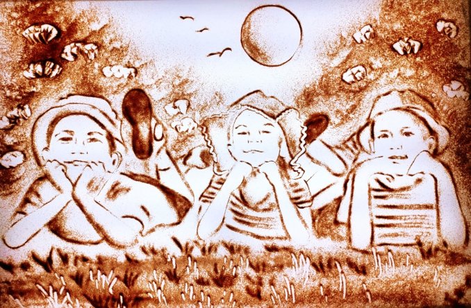 Песочное шоу " история жизни"