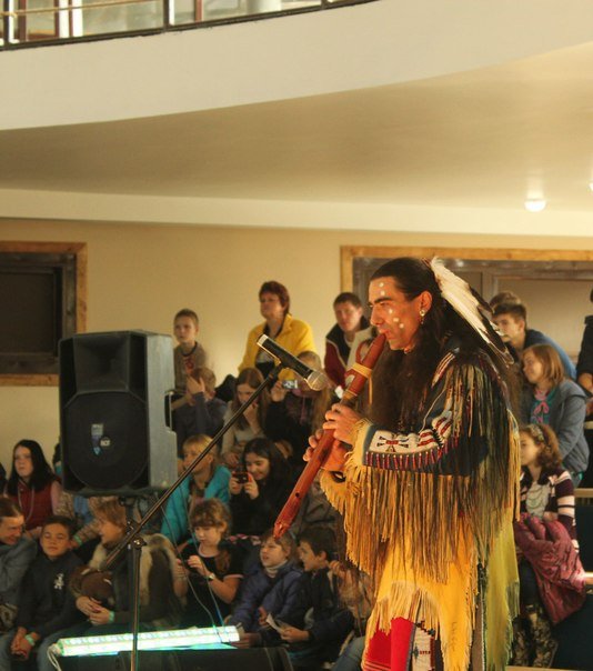 Индейцы на детском празднике