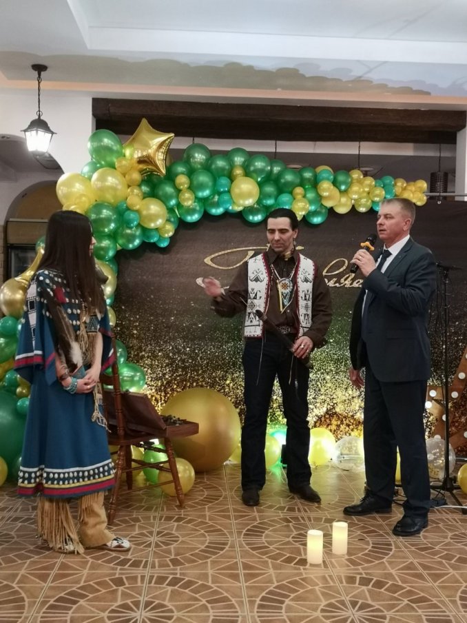 Выступление индейцев