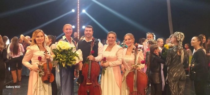 квартет "Маэстро" и "Мастерская танца" Светланы Кулешовой