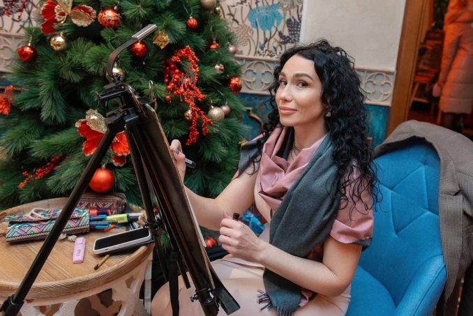 Художник на мероприятии