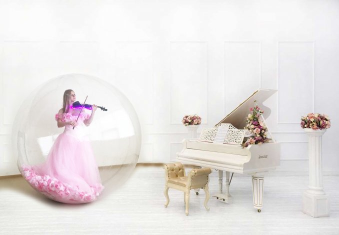 Скрипичное шоу в воздушной сфере-Violin Project