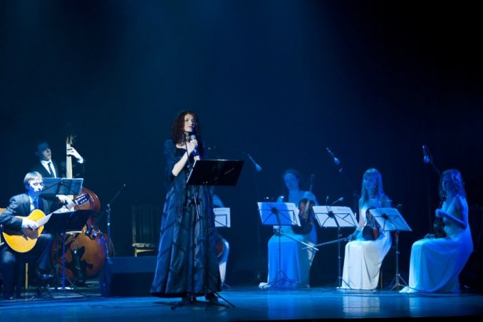 Концерт Татианы Долгополовой в концертном зале у Финляндского вокзала