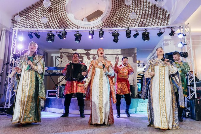 Русский народный ансамбль «Любо-Мило» на юбилей Москва