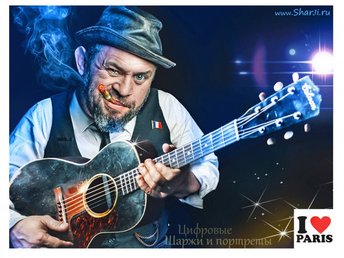 Цифровой Арт-портрет, шарж по фото