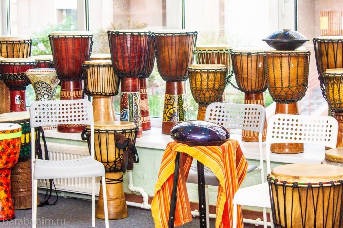 Передвижная музейная экспозиция ударных музыкальных инструментов со всего мира