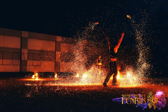 Огненное пиротехническое шоу FenrirShow