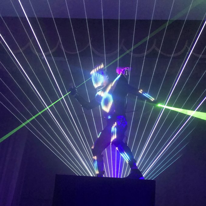 Лазерное шоу Laser Man