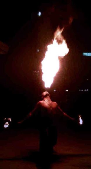 fire and fakir show