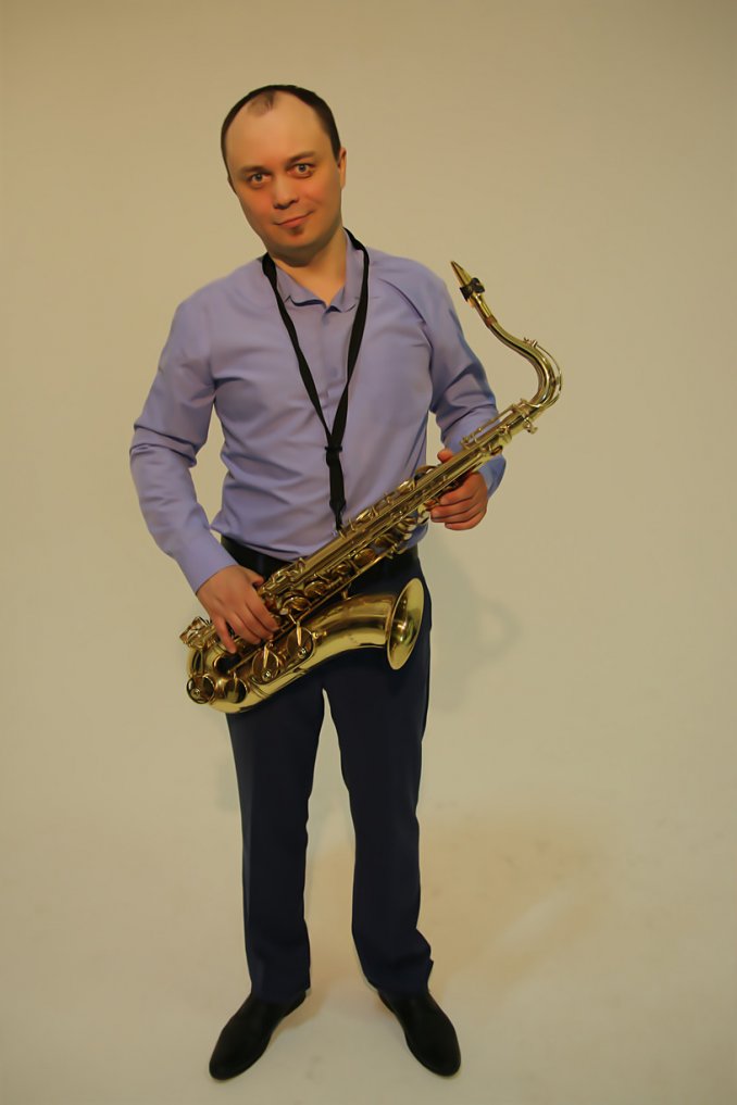 Saxophonist Philip Krivchenko