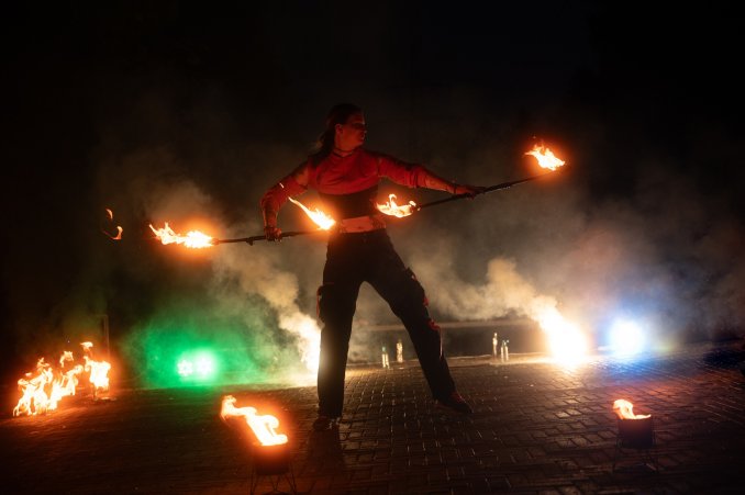 OUTCAST FIRE SHOW