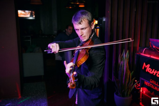 Violinist Alexey Pezhemsky